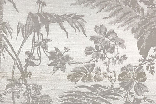 丝麻提花